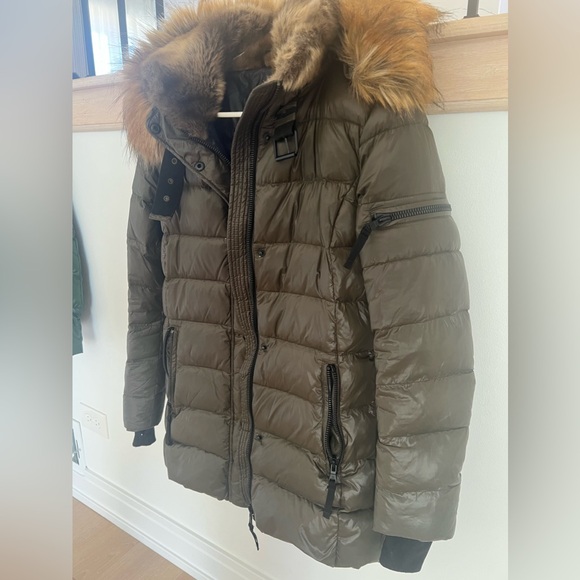 S13 Olive Green and Faux Fur - Picture 3 of 5